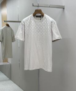 1V渐变提花短袖T恤25新品