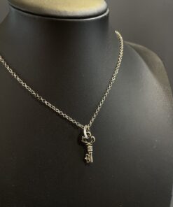 925纯银桃花钥匙套链