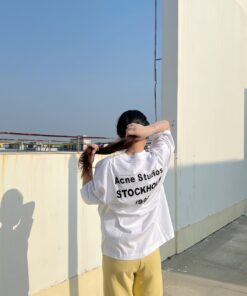 AcneStudios后背1996硅胶字母