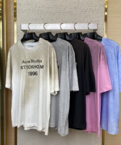 AcneStudios破损字母印花做旧