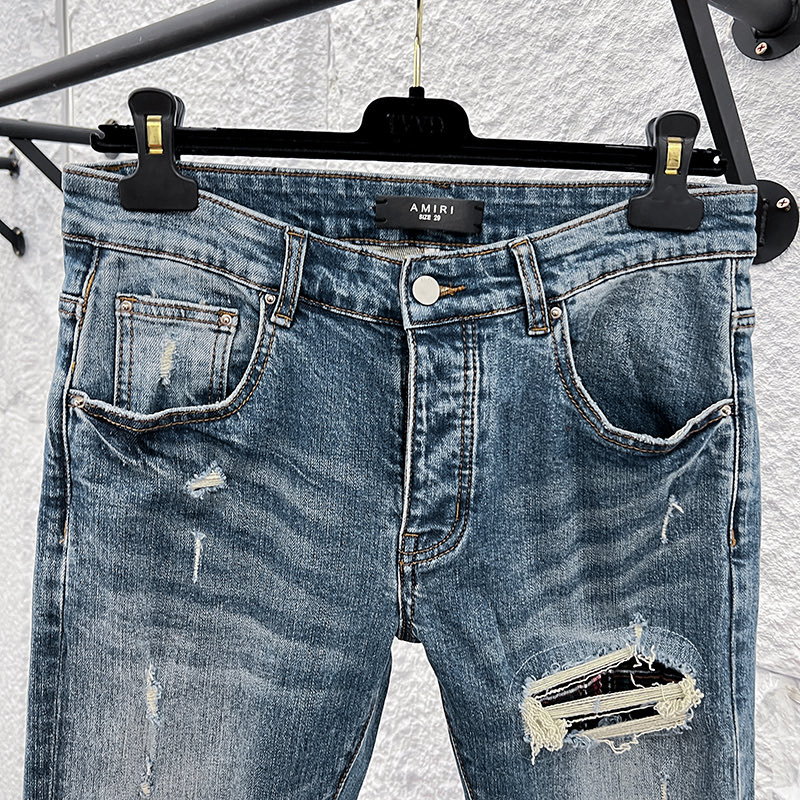 AMIRI2024ss男士牛仔裤最新款_13668 - 图片 5
