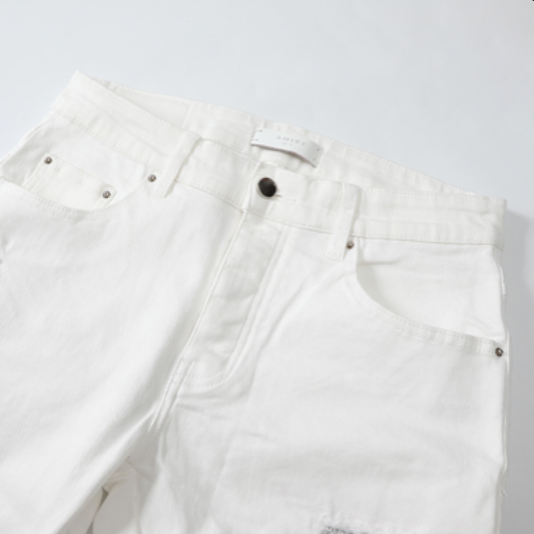 AMIRI2024ss男士牛仔裤最新款_13678 - 图片 9