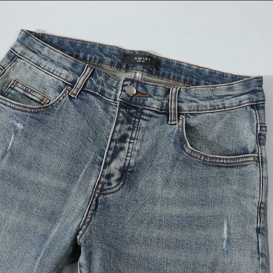 AMIRI2024ss男士牛仔裤最新款_13680 - 图片 4