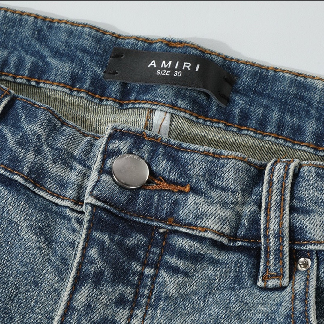 AMIRI2024ss男士牛仔裤最新款_13680 - 图片 7