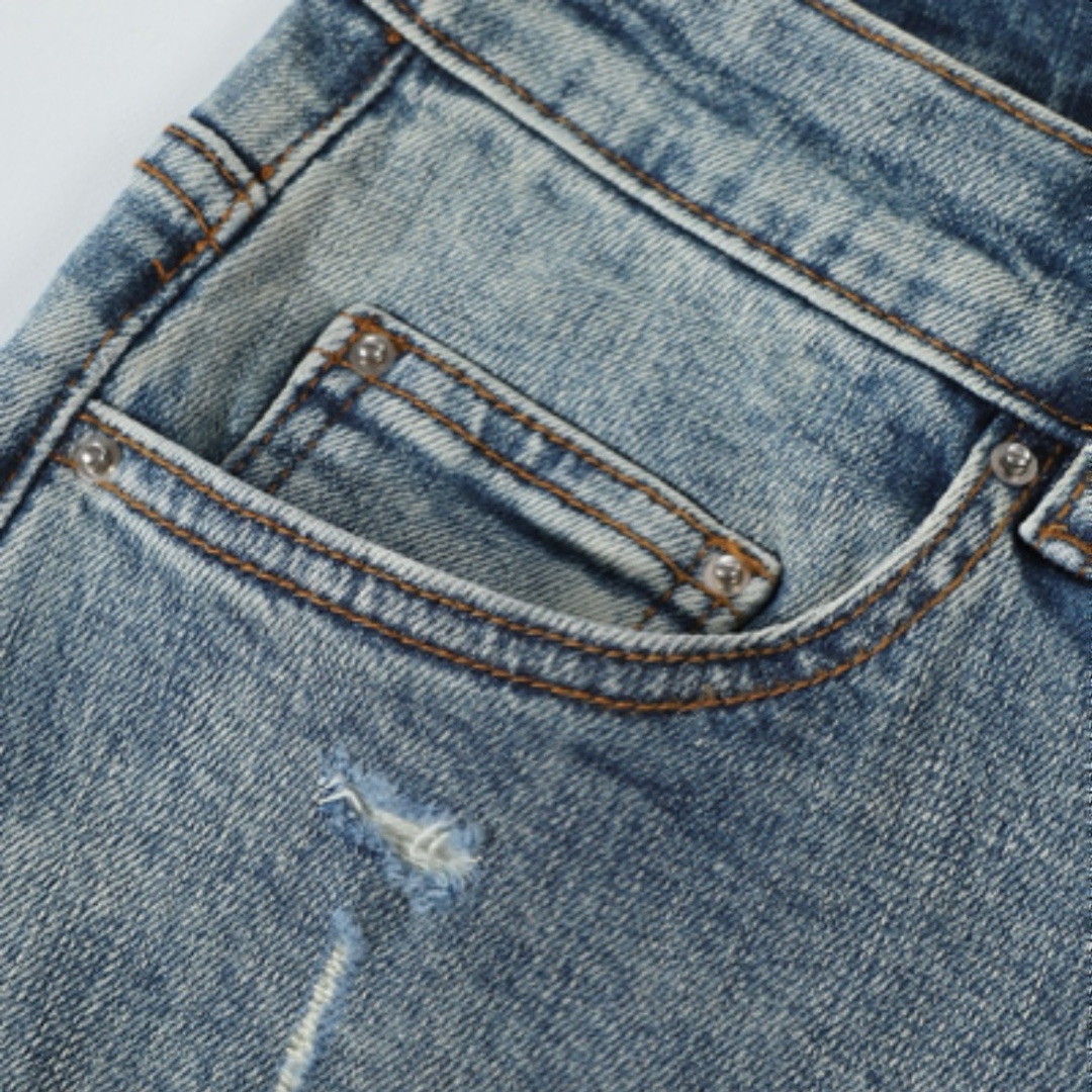 AMIRI2024ss男士牛仔裤最新款_13680 - 图片 9