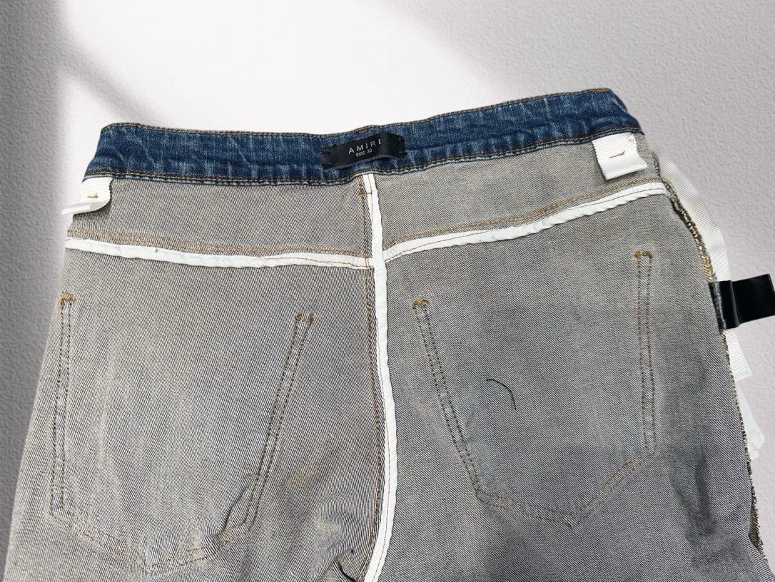 AMIRI2024ss男士牛仔裤最新款_13687 - 图片 9
