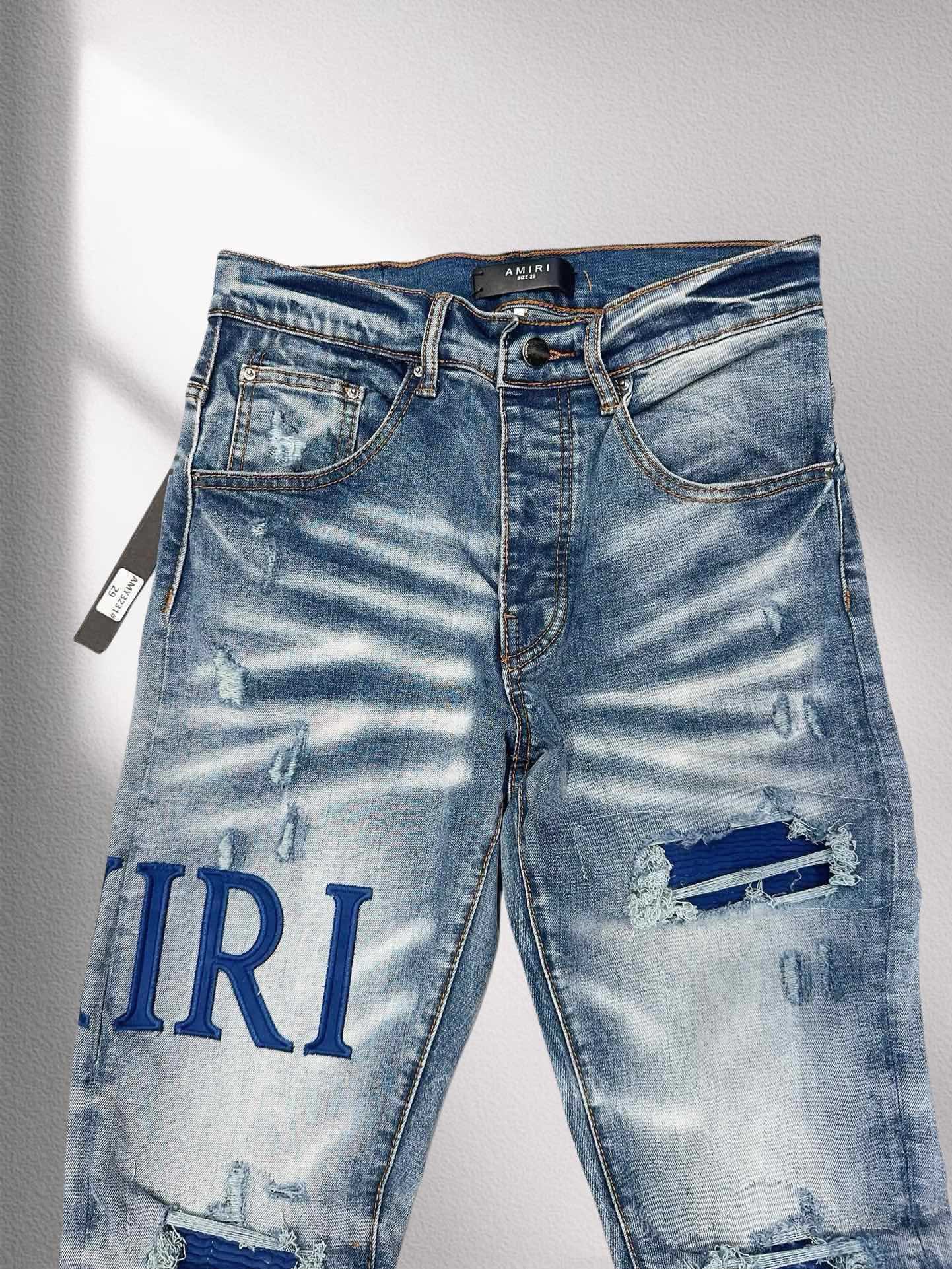 AMIRI2024ss男士牛仔裤最新款_13689 - 图片 3