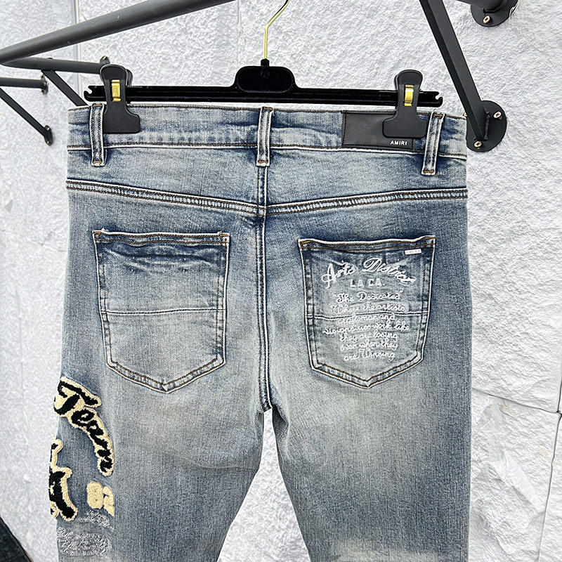 AMIRI2024ss男士牛仔裤最新款_16356 - 图片 3