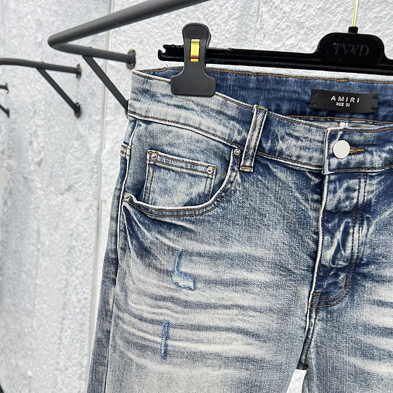 AMIRI2024ss男士牛仔裤最新款_16356 - 图片 4