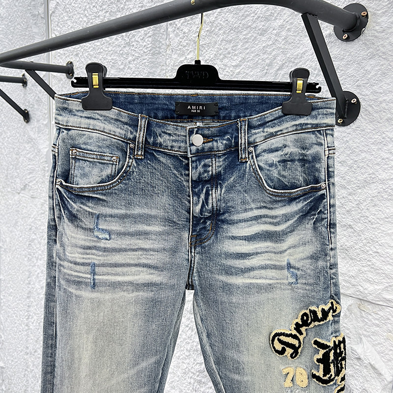 AMIRI2024ss男士牛仔裤最新款_16356 - 图片 5