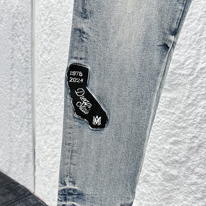 AMIRI2024ss男士牛仔裤最新款_16356 - 图片 8