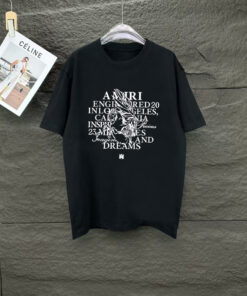 AMIRI2025新款情侣款短袖T恤_13532