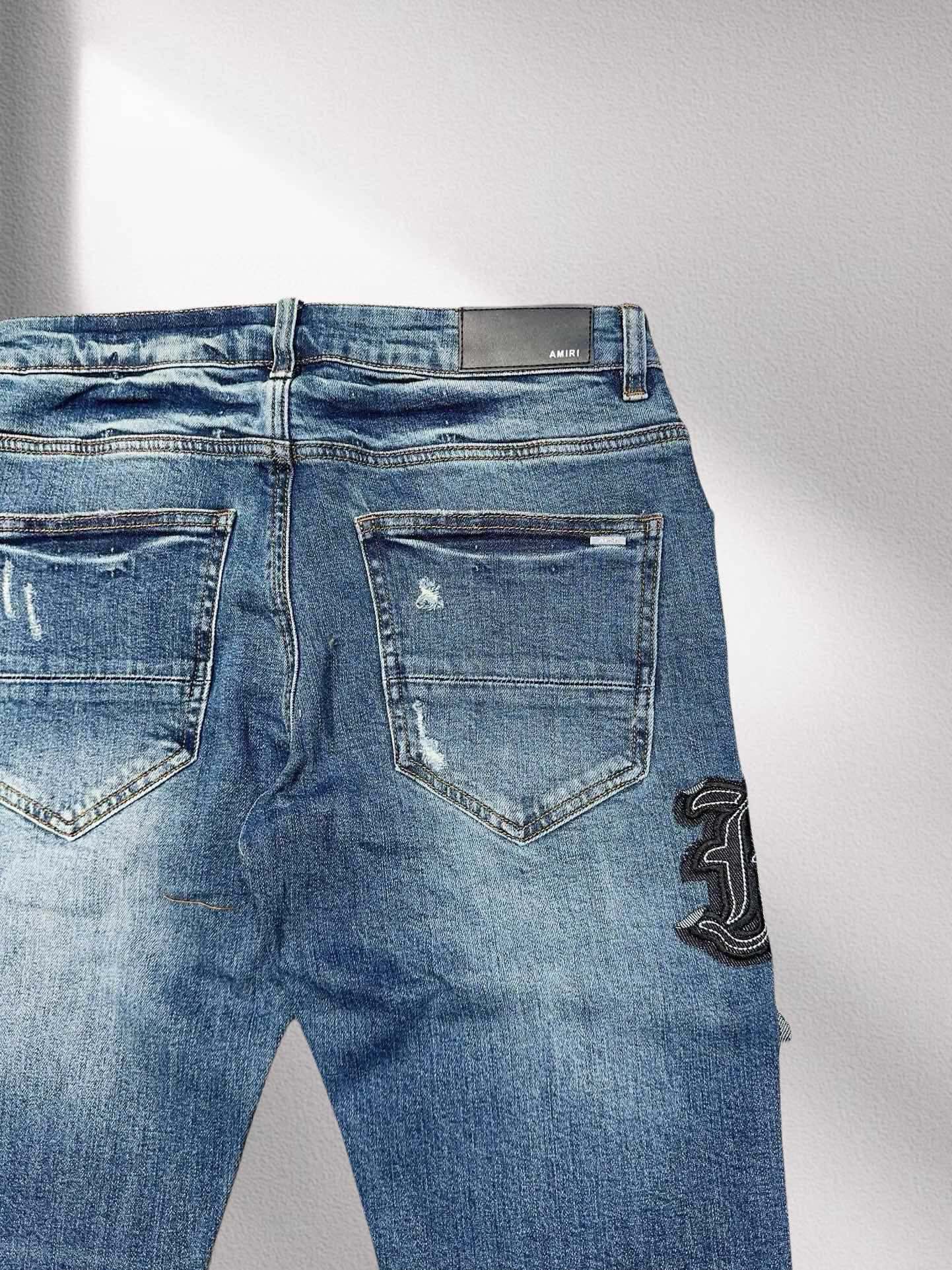 AMIRI阿米尼2024ss男士牛仔裤_13636 - 图片 5