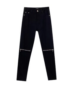 AMIRIMX1拉链高街牛仔裤修身弹