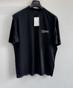 Bal巴黎25ss反穿刺绣圆领短袖_6416