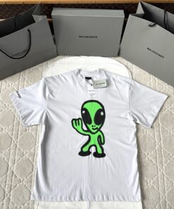 Balenciaga25SS外星人溶解笑脸