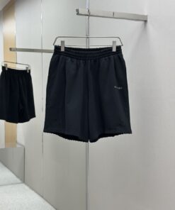 Balenciaga back烫钻短裤定