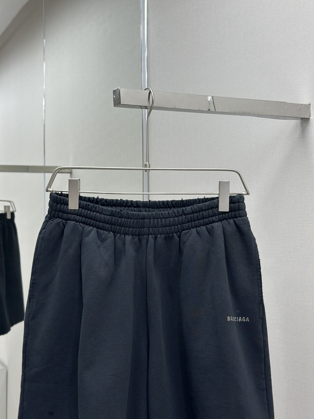 Balenciaga back烫钻短裤定 - 图片 4