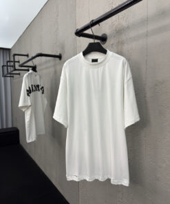 Balenciaga背后泼墨印花短袖