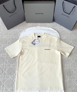 Balenciaga背后印花短袖原