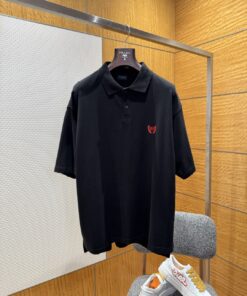 BALENCIAGA巴黎世家麦穗刺绣POLO