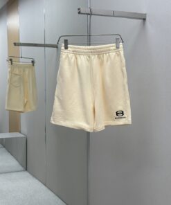 Balenciaga巴黎世家双环刺绣短