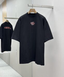 Balenciaga胶带字母刺绣短袖_4797