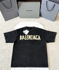 Balenciaga胶带字母短袖原_6880