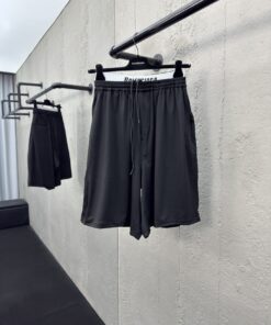 Balenciaga 假两件网眼短裤 工