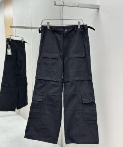 Balenciaga可拆卸口袋工装裤_4733