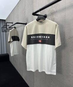 Balenciaga拼接圆领短袖工艺_16143