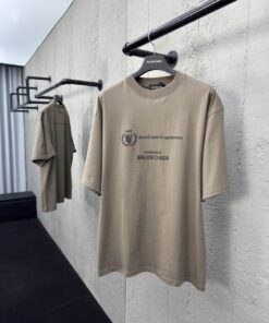 Balenciaga世界粮食麦穗短袖