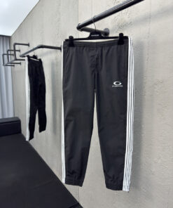 Balenciaga五条杠刺绣长裤工