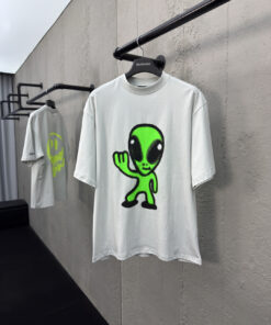 Balenciaga外星人荧光短袖工
