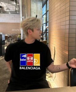 BALENCIAG巴黎25s新款T恤.字母