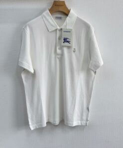 bbr25ss盾标刺绣polo衫面料