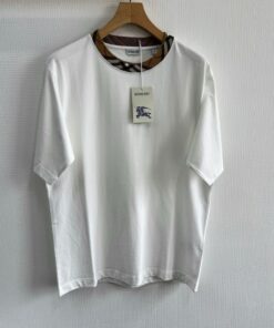 bbr25ss格子领圆领短袖230g