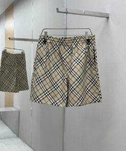 BBR家新品格纹短裤说明抽_418