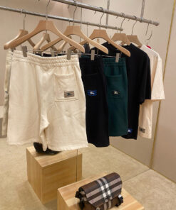 BBR贴布松绳徽抽男标短裤