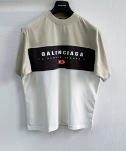 BLCG25SSoversize的拼色T恤