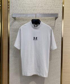 BLCG巴黎世家安德玛联名刺绣短袖