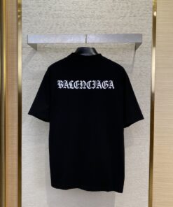 BLCG巴黎世家梵文印花短袖T恤