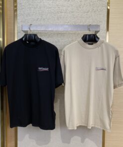 BLCG巴黎世家反转可乐圆领短袖T