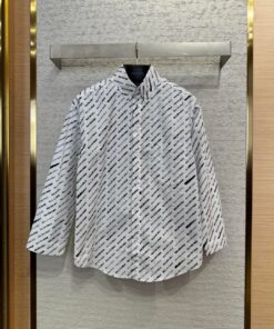 BLCG巴黎世家满印翻领衬衫