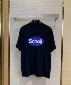 BLCG巴黎世家爽健印花圆领短袖T