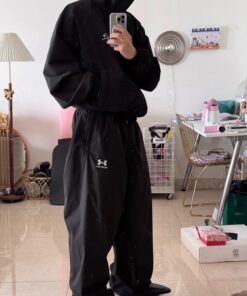 BLCG立领刺绣夹克外套上身效果