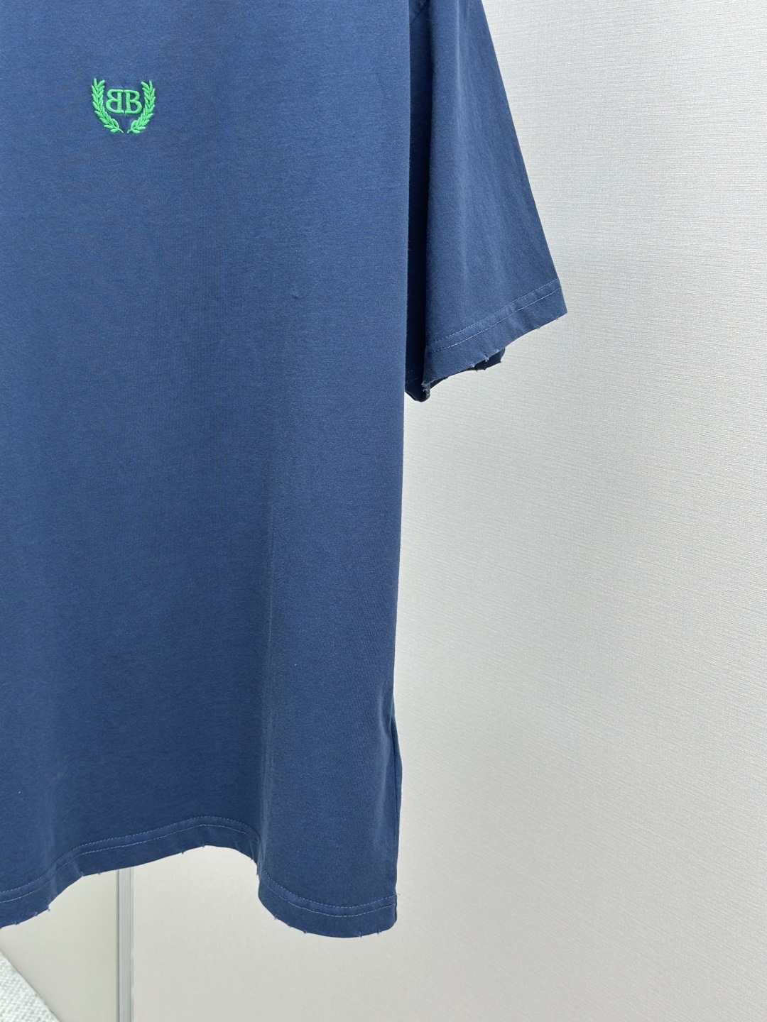 巴黎世家麦穗绣花圆领短 - 图片 7