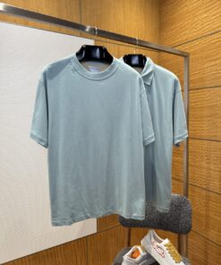 BOTTEGAVENETA葆蝶家湖水绿短袖