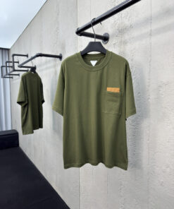 BOTTEGAVENETA菱格皮标口袋短