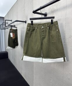 BOTTEGA VENETA 纸牌橄榄绿牛仔